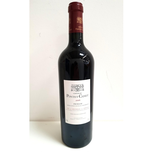 326 - CHATEAU PONTET-CANET PAUILLAC 2006
9 bottles, Grand Cru Classe, 75cl and 13%