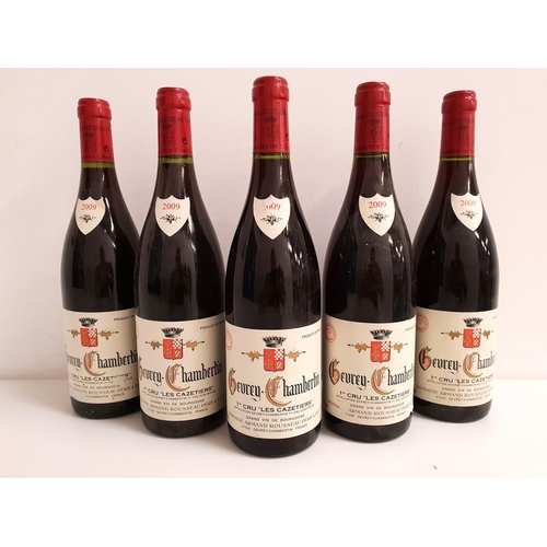 328 - GEVREY CHAMBERTIN 1er CRU 'LES CAZETIERS' 2009
5 bottles, Domaine Armand Rousseau Pere et Fils, Gran... 