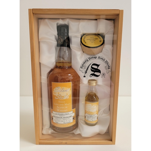 279 - LINLITHGOW 1975 22 YEAR OLD SINGLE LOWLAND MALT SCOTCH WHISKY
Signatory Silent Stills series which c... 