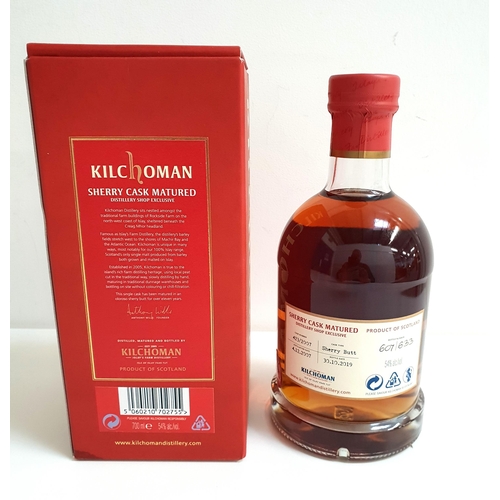 285 - KILCHOMAN 11 YEAR OLD ISLAY SINGLR MALT SCOTCH WHISKY
Single Cask Release - Distillery Shop Exclusiv... 