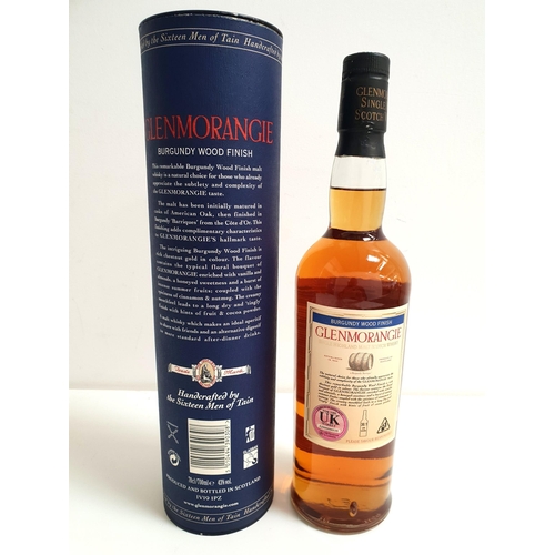 288 - GLENMORANGIE BURGUNDY WOOD FINISH SINGLE HIGHLAND MALT SCOTCH WHISKY
Finished in Cote d'Or Burgundy ... 