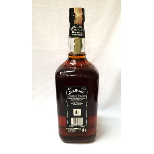 292 - JACK DANIEL'S 3 LITRE 
large 3 litre bottle of Jack Daniel's. Italian market labeling. Circa 1990s. ... 