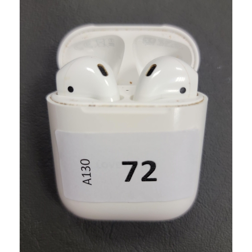 PAIR OF APPLE AIRPODS 2ND GENERATION
in Lightning charging case
Note: the cased personalised 'Love L&A'