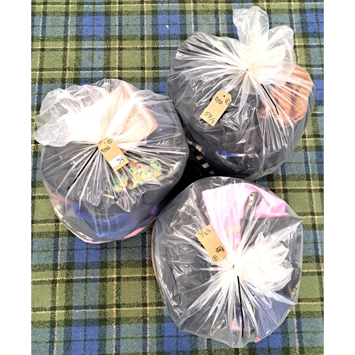 58 - THREE BAGS OF BAGS