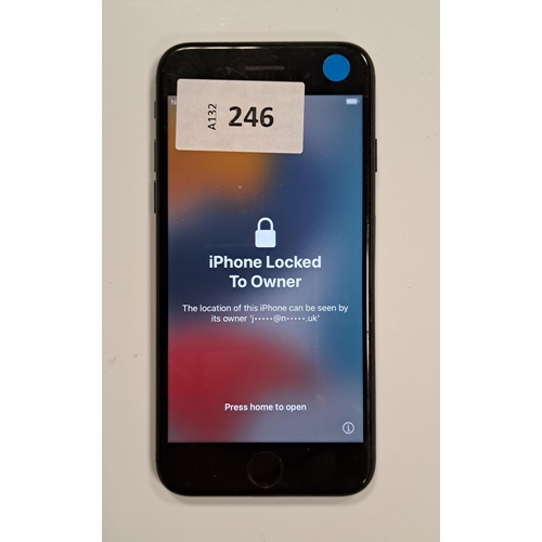 APPLE IPHONE 7
IMEI 3563871025005436. Apple Account locked. 
Note: It is the buyer's responsibility to make all necessary checks prior to bidding to establish if the device is blacklisted/ blocked/ reported lost. Any checks made by Mulberry Bank Auctions will be detailed in the description. Please Note - No refunds will be given if a unit is sold and is subsequently discovered to be blacklisted or blocked etc.