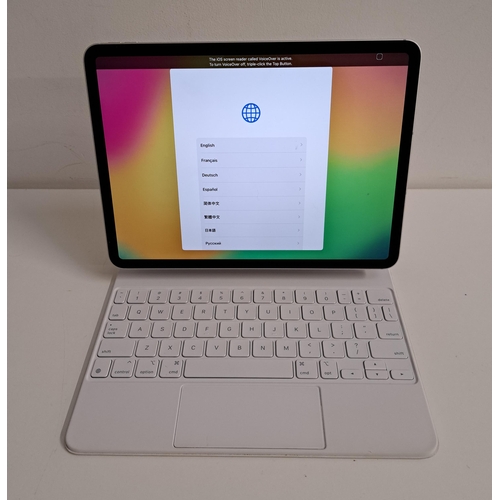 APPLE IPAD PRO 11 INCH 3RD GEN - A2301 - WIFI & CELLULAR
serial number T60Y0Y27JD. IMEI - 359817810912083. Apple account locked. With keypad case.
Note: It is the buyer's responsibility to make all necessary checks prior to bidding to establish if the device is blacklisted/ blocked/ reported lost. Any checks made by Mulberry Bank Auctions will be detailed in the description. Please Note - No refunds will be given if a unit is sold and is subsequently discovered to be blacklisted or blocked etc.