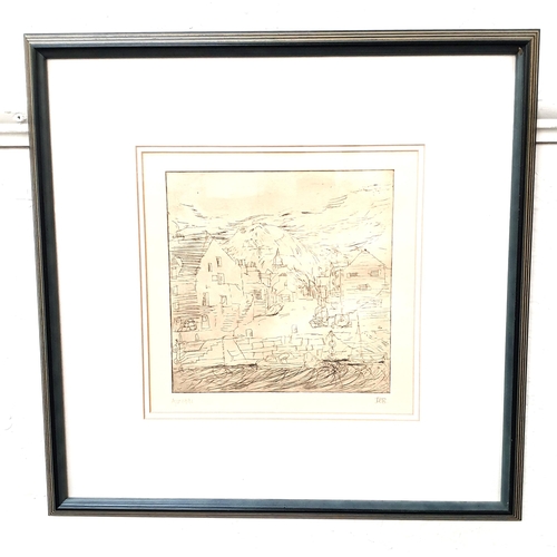 391 - IRENE BARRY RSW
North Berwick, etching, artist proof, signed and label to verso, 23.5cm x 24cm