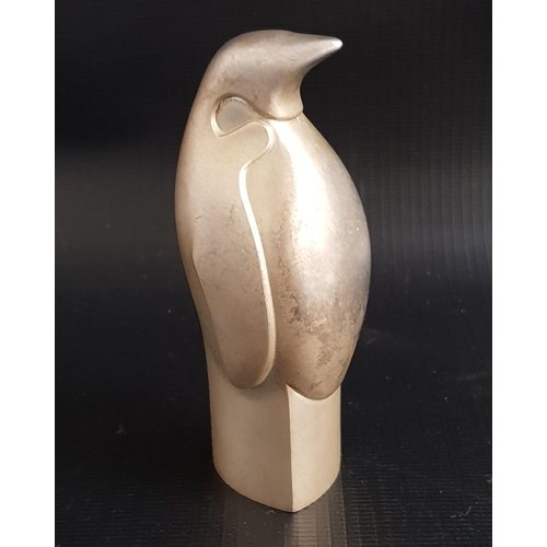 186 - DANSK DESIGNS SILVER PLATED PENGUIN PAPERWEIGHT
Designed by award-winning Swedish silversmith, Gunna... 