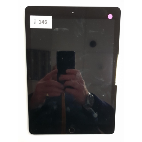 146 - APPLE IPAD 6TH GENERATION - A1893 - WIFI 
serial number F9FWV69PJF8M. Apple account locked.
Note: It... 