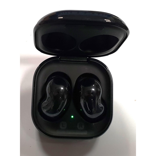 112 - PAIR OF SAMSUNG EARBUDS
in charging case, model SM-R180