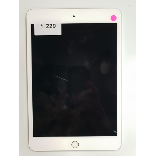 APPLE IPAD MINI 5TH GEN - A2133 - WIFI  
serial number DLXY918ULM94. NOT Apple account locked. 
Note: It is the buyer's responsibility to make all necessary checks prior to bidding to establish if the device is blacklisted/ blocked/ reported lost. Any checks made by Mulberry Bank Auctions will be detailed in the description. Please Note - No refunds will be given if a unit is sold and is subsequently discovered to be blacklisted or blocked etc.