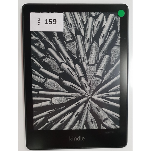 159 - AMAZON KINDLE PAPERWHITE 5 E-READER
serial number G001 PX12 3016 0GWS 
Note: It is the buyer's respo... 