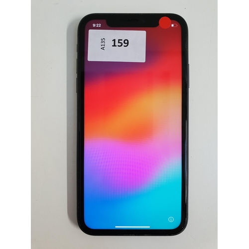 159 - APPLE IPHONE 11
IMEI 351941234669919. Apple Account locked. 
Note: It is the buyer's responsibility ... 