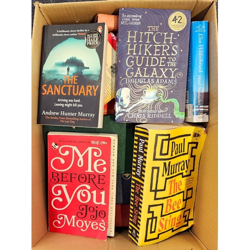 67 - ONE BOX OF BOOKS
including paperback and hardback