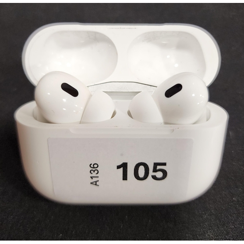 105 - PAIR OF APPLE AIRPODS PRO 2ND GEN
in AirPods MagSafe for 2nd gen charging case