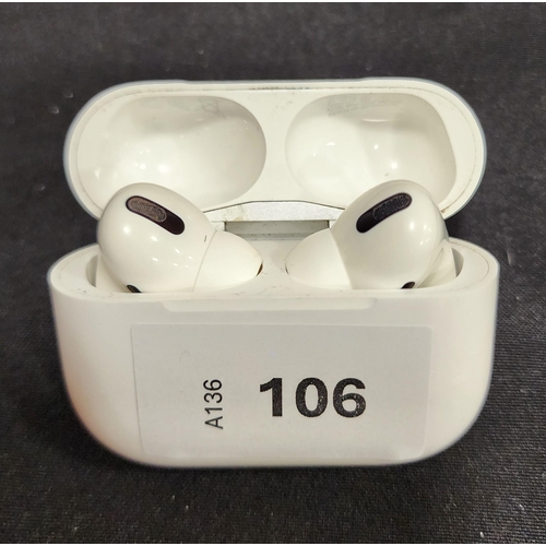 106 - PAIR OF APPLE AIRPODS PRO
in AirPods Pro charging case