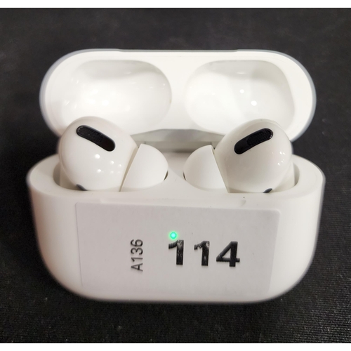 114 - PAIR OF APPLE AIRPODS PRO
in AirPods MagSafe charging case