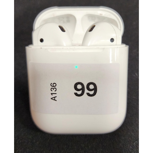 99 - PAIR OF APPLE AIRPODS 2ND GENERATION
in Wireless charging case