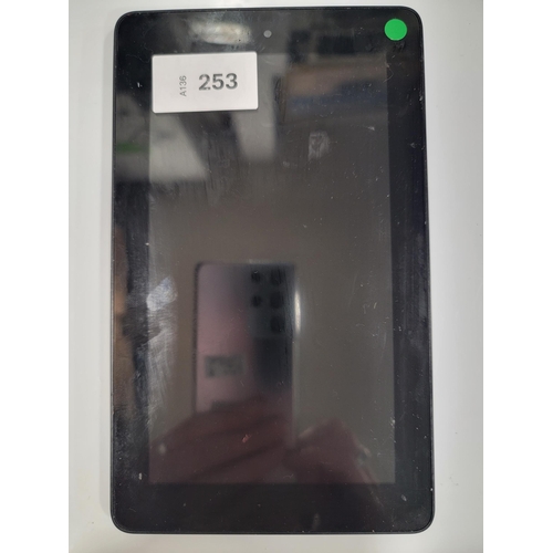 AMAZON KINDLE FIRE 5TH GENERATION 
serial number G0N0 KL02 6482 01JJ
Note: It is the buyer's responsibility to make all necessary checks prior to bidding to establish if the device is blacklisted/ blocked/ reported lost. Any checks made by Mulberry Bank Auctions will be detailed in the description. Please Note - No refunds will be given if a unit is sold and is subsequently discovered to be blacklisted or blocked etc.