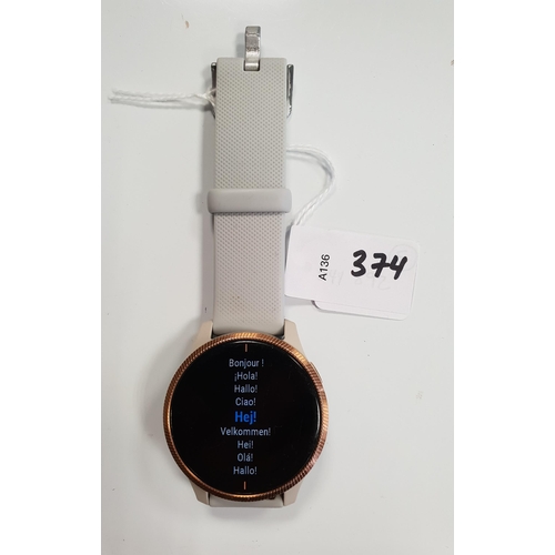 374 - GARMIN VENU SMART WATCH
serial number 62F003514
Note: It is the buyer's responsibility to make all n... 