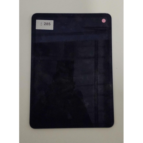 285 - APPLE IPAD AIR 4TH GEN - A2316 - WIFI 
serial number GG7DK4Y9Q16Q. NOT Apple account locked. 
Note: ... 