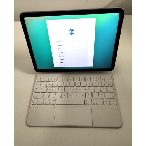 290 - APPLE IPAD AIR 5TH GEN - A2588 - WIFI  
serial number TXLXP79FQ1. Apple account locked. With Apple k... 