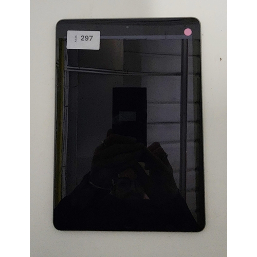 297 - APPLE IPAD AIR - A1474 - WIFI 
serial number DMPQ9YBYFK10. Apple account locked. 
Note: It is the bu... 