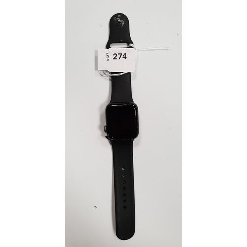 APPLE WATCH SERIES 6
40mm case; model A2291; S/N H4HDGL9BQ1RQ; Apple Account Locked 
Note: It is the buyer's responsibility to make all necessary checks prior to bidding to establish if the device is blacklisted/ blocked/ reported lost. Any checks made by Mulberry Bank Auctions will be detailed in the description. Please Note - No refunds will be given if a unit is sold and is subsequently discovered to be blacklisted or blocked etc.