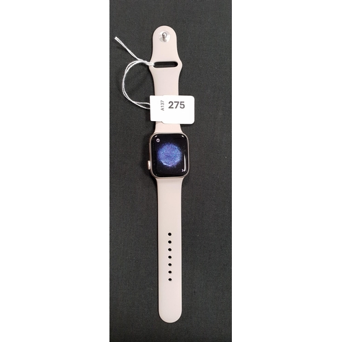 275 - APPLE WATCH SE
40mm case; model A2725; S/N FX25CF747C; Apple Account Locked 
Note: It is the buyer's... 