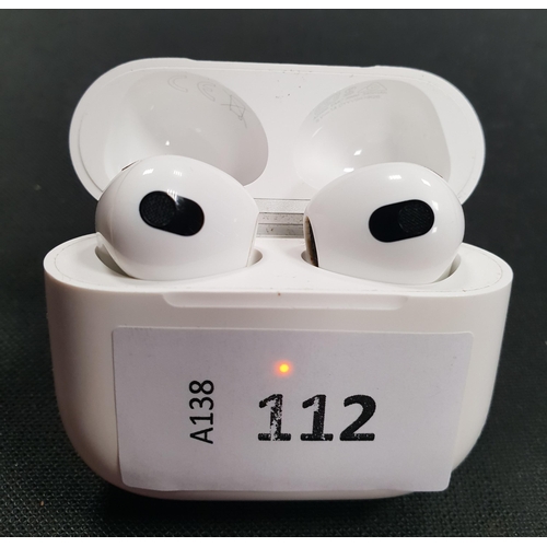 PAIR OF APPLE AIRPODS 3RD GENERATION
in MagSafe charging case