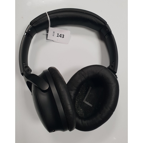 143 - PAIR OF BOSE QC45 ON-EAR WIRELESS NOISE CANCELLING HEADPHONES