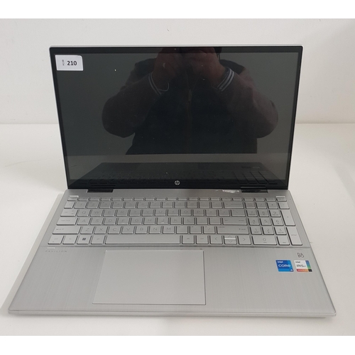 HP PAVILLION X360 CONVERTIBLE LAPTOP
model 15-er1025od; serial number 8CG3303ZCS; Intel Core I5; Wiped. Scratch to top cover.
Note: It is the buyer's responsibility to make all necessary checks prior to bidding to establish if the device is blacklisted/ blocked/ reported lost. Any checks made by Mulberry Bank Auctions will be detailed in the description. Please Note - No refunds will be given if a unit is sold and is subsequently discovered to be blacklisted or blocked etc.
