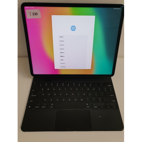 APPLE IPAD PRO 12.9 INCH 5th GENERATION- A2379 - WIFI & CELLULAR
serial number CRG669LQY9; IMEI - 356142831603915. Apple account locked. With keyboard cover.
Note: It is the buyer's responsibility to make all necessary checks prior to bidding to establish if the device is blacklisted/ blocked/ reported lost. Any checks made by Mulberry Bank Auctions will be detailed in the description. Please Note - No refunds will be given if a unit is sold and is subsequently discovered to be blacklisted or blocked etc.