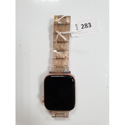 APPLE WATCH SERIES 4
44mm case, model A1976, Serial number - FH7XL362KDT9, Apple Account Locked
Note: It is the buyer's responsibility to make all necessary checks prior to bidding to establish if the device is blacklisted/ blocked/ reported lost. Any checks made by Mulberry Bank Auctions will be detailed in the description. Please Note - No refunds will be given if a unit is sold and is subsequently discovered to be blacklisted or blocked etc.