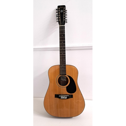 272 - HONDO ACOUSTIC GUITAR
with twelve strings, model H160