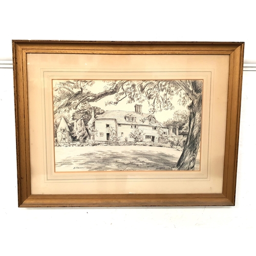 314 - B. CASSON
Mayfield, Sussex, pencil, signed and dated 1955, inscribed to verso, 27.5cm x 44cm