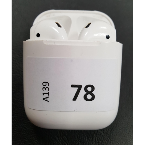 PAIR OF APPLE AIRPODS 2ND GENERATION
in Wireless charging case