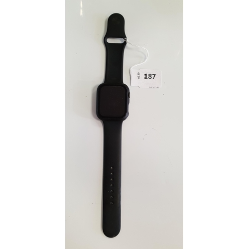 APPLE WATCH SE
44mm case; model A2352; S/N H4HFF873Q07Y; NOT Apple Account Locked 
Note: It is the buyer's responsibility to make all necessary checks prior to bidding to establish if the device is blacklisted/ blocked/ reported lost. Any checks made by Mulberry Bank Auctions will be detailed in the description. Please Note - No refunds will be given if a unit is sold and is subsequently discovered to be blacklisted or blocked etc.
