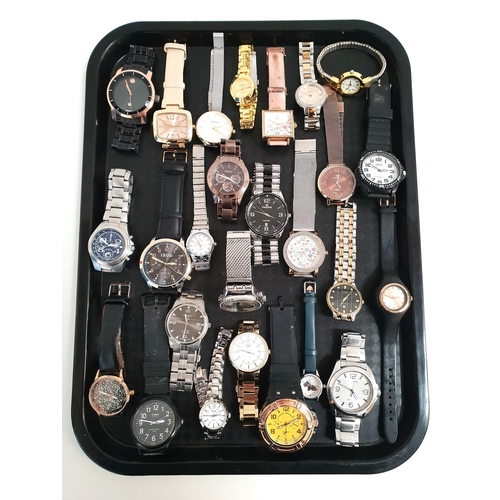 SELECTION OF LADIES AND GENTLEMEN'S WRISTWATCHES
including Nine West, Sekonda, Slava, Seiko, Citizen, Fossil, Casio, Tissot, Radley and Swatch (26)