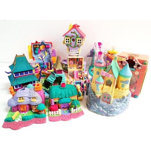 295 - SELECTION OF POLLY POCKETS
of varying size, with figures and accessories