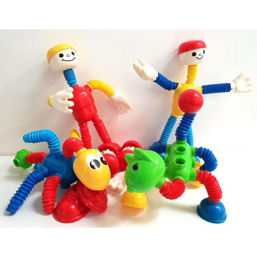 300 - SELECTION OF TOMY POPOIDS
with hands, faces and body sections, together with a box of rounded buildi... 