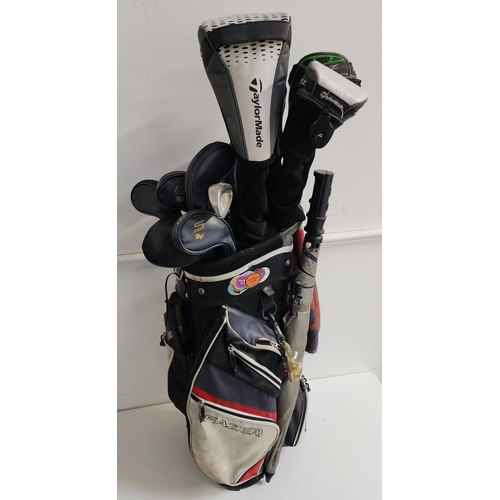 277 - SET OF GOLF CLUBS
comprising four RBZ drivers, sand wedge, pitching wedge, 3, two 5, 6, 7 and 8 iron... 