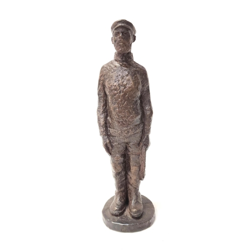 IAN SCOTT
a resin figure of a North Ronaldsay fisherman, 24.5cm high