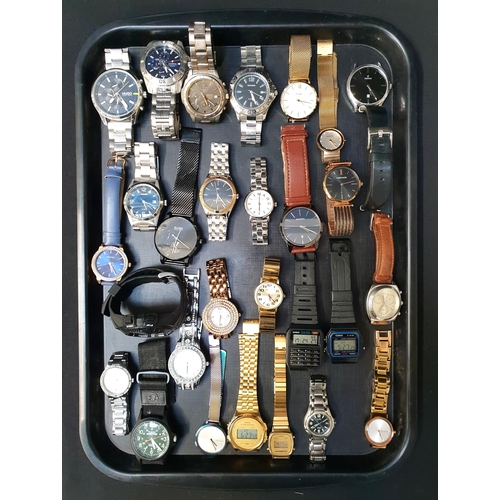 SELECTION OF LADIES AND GENTLEMEN'S WRISTEATCHES
including Hugo Boss, Festina, Sekonda, Cluse, Bering, Accurist, Hilfiger, Marc Jacobs, Skagen, Casio, Timex, Citizen Eco-Drive and and Lilienthal Berlin (28)