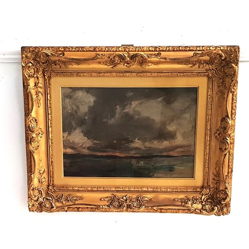 326 - SIR JAMES LAWTON WINGATE RSA (Scottish 1846-1924)
Stormy skies coming in, oil on canvas, signed, 24c... 