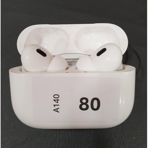 PAIR OF APPLE AIRPODS PRO 2ND GEN
in AirPods MagSafe for 2nd gen charging case
Note: small scratches on front of case