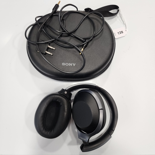 PAIR OF SONY WH-1000XM2 HEADPHONES 
in Sony Case