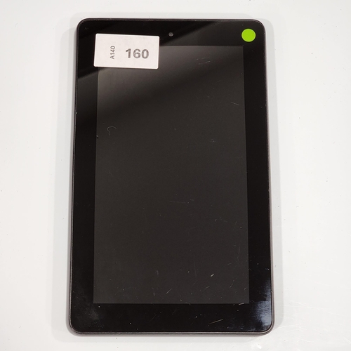 AMAZON KINDLE FIRE 5th GENERATION
serial number G0K0 H404 6256 0069
Note: It is the buyer's responsibility to make all necessary checks prior to bidding to establish if the device is blacklisted/ blocked/ reported lost. Any checks made by Mulberry Bank Auctions will be detailed in the description. Please Note - No refunds will be given if a unit is sold and is subsequently discovered to be blacklisted or blocked etc.