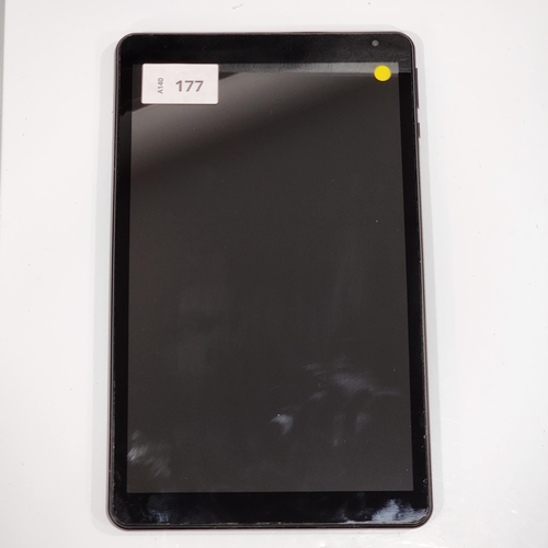 RIZZEN NOVA TAB SERIES TABLET 
serial number R1020220600257; Google Account locked.
Note: It is the buyer's responsibility to make all necessary checks prior to bidding to establish if the device is blacklisted/ blocked/ reported lost. Any checks made by Mulberry Bank Auctions will be detailed in the description. Please Note - No refunds will be given if a unit is sold and is subsequently discovered to be blacklisted or blocked etc.