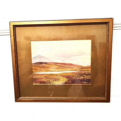 J. AIMERS
The Highlands, watercolour, signed and dated 1907, 23cm x 31cm